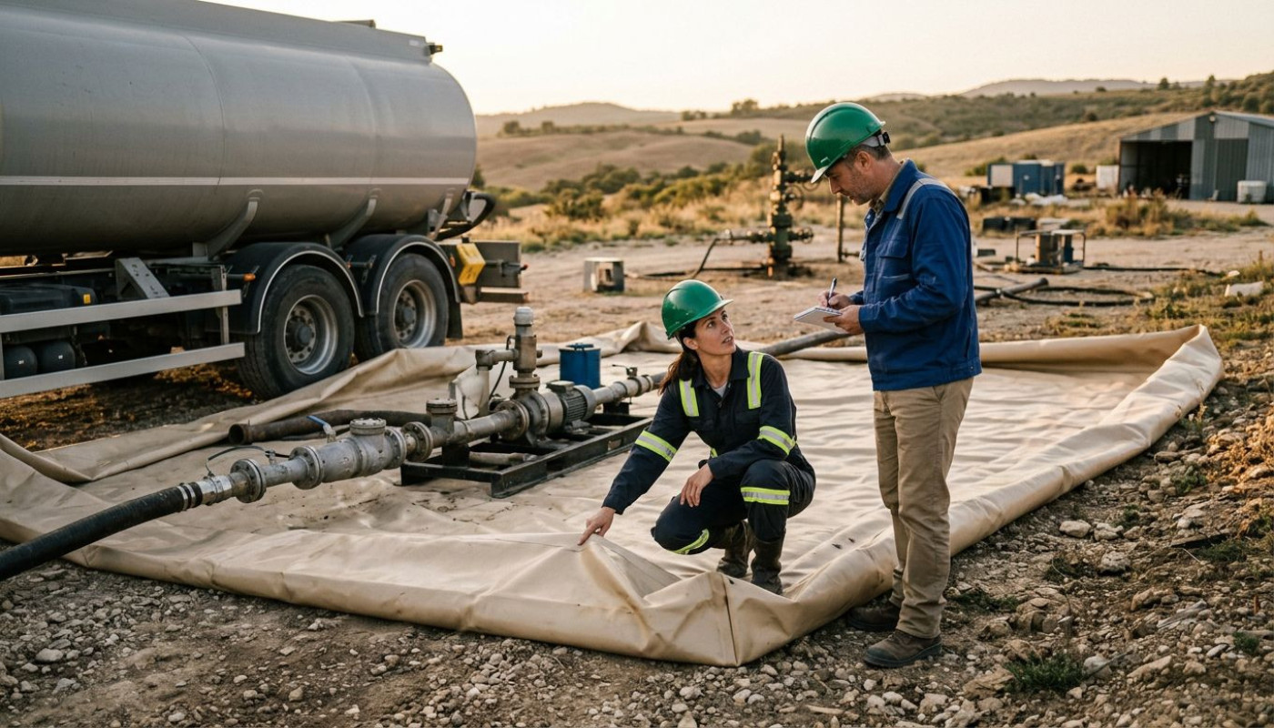 Pourquoi le secteur pétrolier revient-il au bac de rétention souple ?